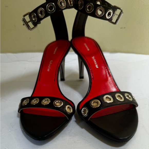 Proenza Schouler Grommets Leather Strappy Ankle Sandals Shoes Rings Sexy Goth 38 - Picture 7 of 16